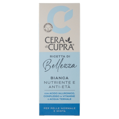 Cera di Cupra Ricetta di Bellezza Bianca Nutriente e Anti-Età 75 ml